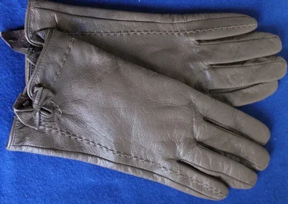 Elegante lederen handschoenen - nr. 1