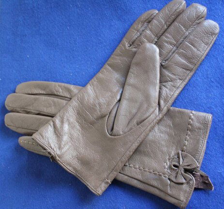 Elegante lederen handschoenen - Afbeelding 2