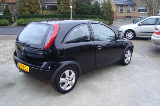 Opel Corsa - 1.3 CDTI Maxx *BJ04*ST BEKR*AIRCO*LM VELGEN*ZWART*NETTE AUTOAPK NIEUW - 1