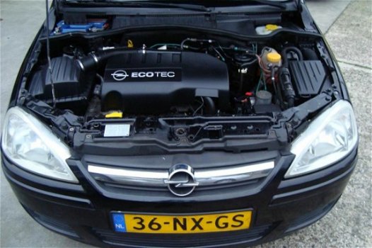 Opel Corsa - 1.3 CDTI Maxx *BJ04*ST BEKR*AIRCO*LM VELGEN*ZWART*NETTE AUTOAPK NIEUW - 1