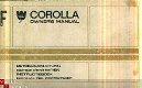 Toyota	Toyota Corolla Owners Manual (D, F, NL, Spaans) - 1 - Thumbnail