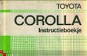 Toyota	Toyota Corolla, Instructieboekje - 1 - Thumbnail