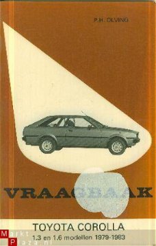 Olving, P.H.	Vraagbaak Toyota Corolla; 1,3 en 1,6 modellen 1