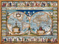 Castorland - Map of the World, 1639 - 2000 Stukjes Nieuw