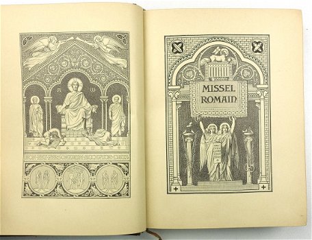 [Art Nouveau Missaal] Missel Romain 1899 Bouasse Jeune Paris - 7