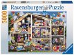 Ravensburger - Gelini Poppenhuis - 5000 Stukjes Nieuw - 2 - Thumbnail