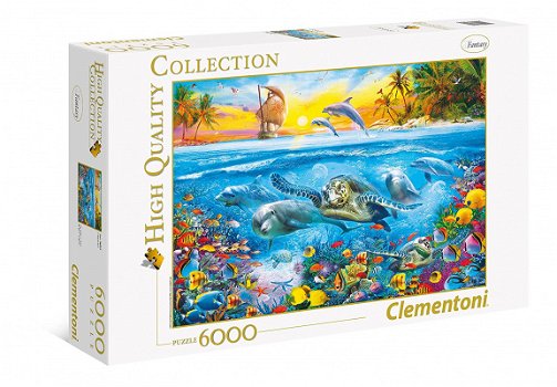 Clementoni - Underwater - 6000 Stukjes - 2
