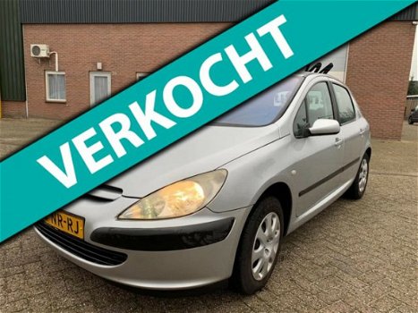 Peugeot 307 - 1.4-16V XS 2004 Grijs Airco 5-deurs - 1