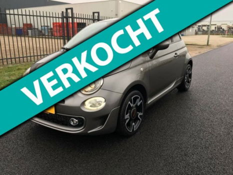 Fiat 500 - Sport s led navi 17 inch Sport uitvoering S - 1