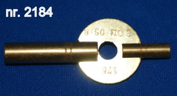 Staande klok sleutel / kruksleutel / opwindsleutel nr. 11 = 5,00 mm. - 4