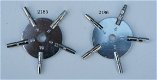 Staal / vernikkelde kruksleutel nr. 7 t/m. nr. 18 = 4 mm. t/m. 7 mm. - 6 - Thumbnail