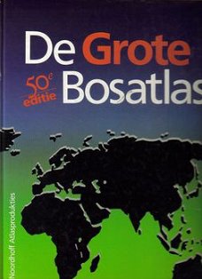 De grote Bosatlas  50e editie isbn: 9789001121006 / 9001121004