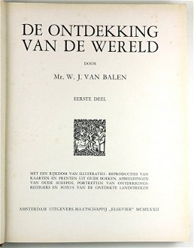 De Ontdekking van de Wereld (1932-3) Van Balen Noordpool - 2