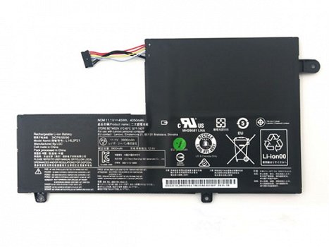 Lenovo L14L3P21 Battery For Lenovo Edge 2-1580 FLEX 3 1580 Yoga 500 L14L3P21 4050mAh/45Wh 11.1V - 1