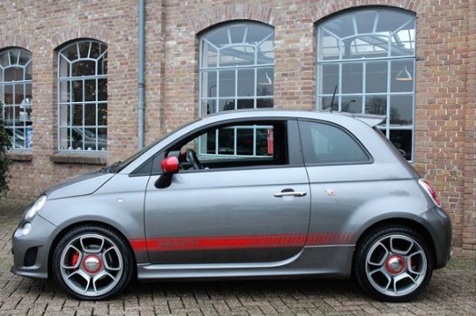 Fiat 500 Abarth - 1.4 T-Jet Elaborabile 170PK, 2014, 97.877km, Airco, Navi, PDC, Blue&Me - 1