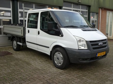 Ford Transit - 330M 2.4 TDCI DC Open laadbak Trekhaak 2800 kg Pick-up 245x215 5 persoons 1e eigenaar - 1