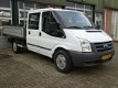 Ford Transit - 330M 2.4 TDCI DC Open laadbak Trekhaak 2800 kg Pick-up 245x215 5 persoons 1e eigenaar - 1 - Thumbnail