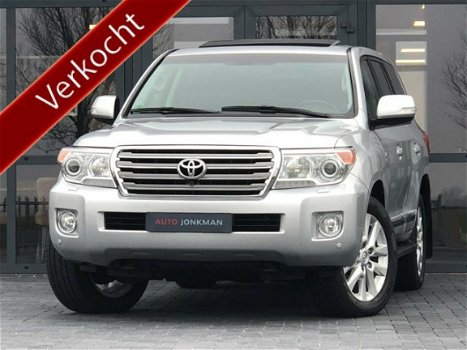 Toyota Land Cruiser V8 - 4.5 D-4D Executive A/T Van, Leder, Navi, Verwarmde stoelen/stuur, Stoelkoel - 1