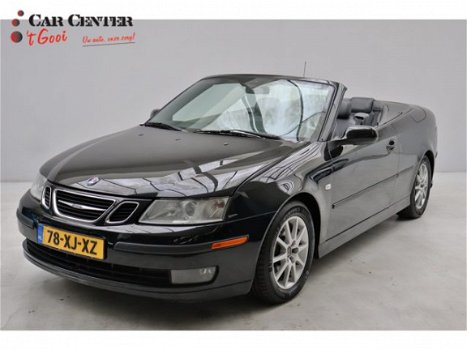 Saab 9-3 Cabrio - 2.0T Aero cabrio/lederen Youngtimer - 1