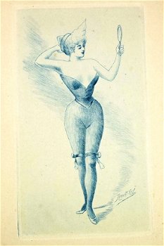 Silhouettes Parisiennes [c1880] Robert-Kiss Belle Epoque - 8