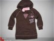 lange meisjessweater kleur bruin in mt 110/116 AFGEPRIJSD - 1 - Thumbnail