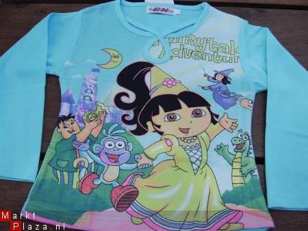 De nieuwste Dora shirt maat 146/152 AFGEPRIJSD - 1