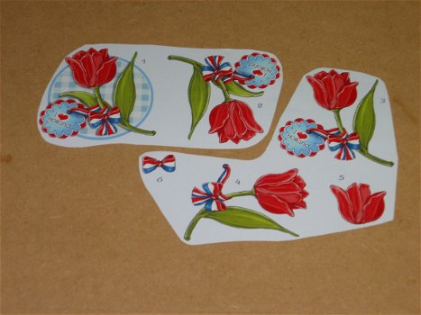 3D plaatjes --- HOLLAND --- TULP met een LABEL --- I LOVE HOLLAND - 1