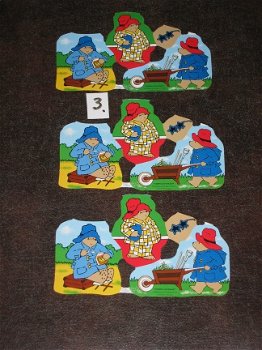 3D plaatjes --- DIEREN --- BEERTJE PADDINGTON --- Set nr. 3 - 1