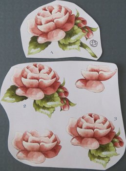 3D plaatjes --- BLOEMEN nr. 23 - 1