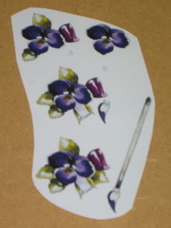 3D plaatjes --- BLOEMEN met een PENSEEL