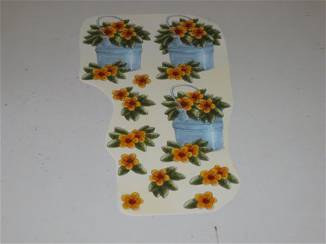 3D plaatjes --- BLOEMEN in een EMMER - 1