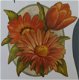 3D plaatjes --- BLOEMEN --- ORANJE BLOEMEN met een TULP - 2 - Thumbnail