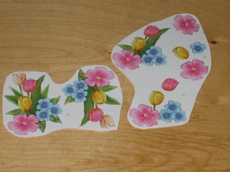 3D plaatjes --- BLOEMEN --- BOEKET TULPEN en ANDERE BLOEMEN - 1