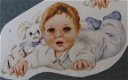 3D plaatjes --- BABY met een KNUFFELKONIJN - 2 - Thumbnail