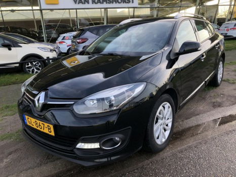 Renault Mégane Estate - 1.5 dCi 110pk Limited R-link PDC Keyless Trh LM velgen Climaat PDC - 1