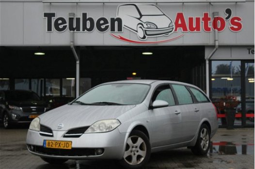 Nissan Primera Estate - 1.8 Visia airco, climate control, elektrische ramen, radio cd speler, trekha - 1