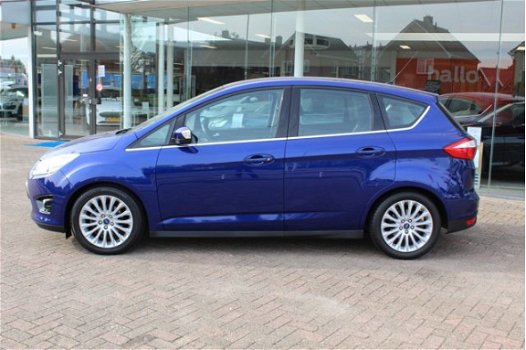 Ford C-Max - 1.0 Titanium 125pk Navigatie, Climate control, Parkeer sensoren - 1