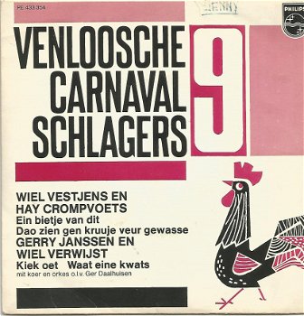 Venloosche Carnaval Schlagers no. 9 - 1