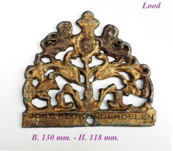=== Ornament = Stoelklok = oud === 38939
