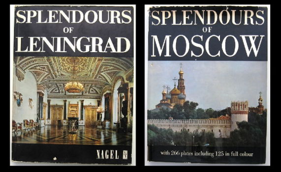 [Rusland] Splendours of Moscow & Leningrad - Twee boeken - 1