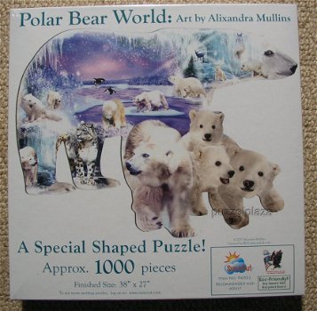 SunsOut - Polar Bear World - 1000 Stukjes - 3
