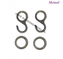 === Ketting haken / ringen = gebruikt === 38951