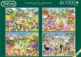 Falcon de Luxe - Gardens of All Seasons - 4 x 1000 Stukjes - 1 - Thumbnail