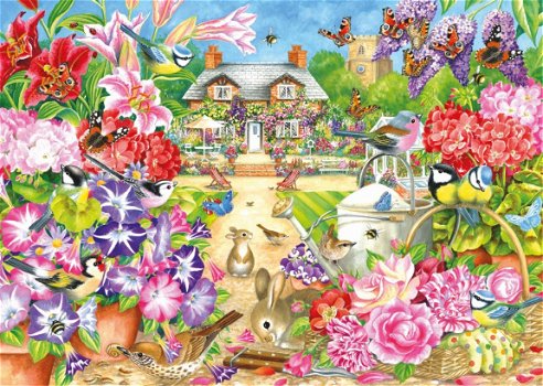 Falcon de Luxe - Gardens of All Seasons - 4 x 1000 Stukjes - 3