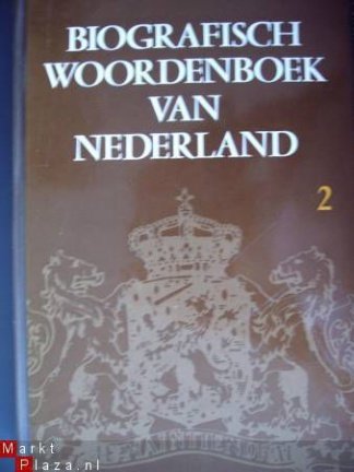 Biografisch woordenboek van Nederland deel 1, 2 en 3. - Afbeelding 2