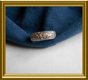 Mooie zilveren ring met steentjes - 3 - Thumbnail