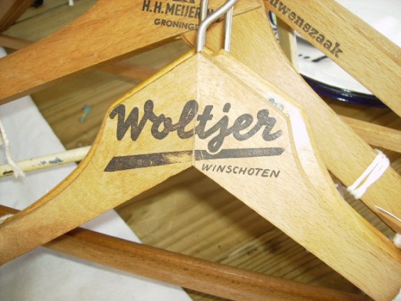 Hangers, hout, met opdruk - Afbeelding 2