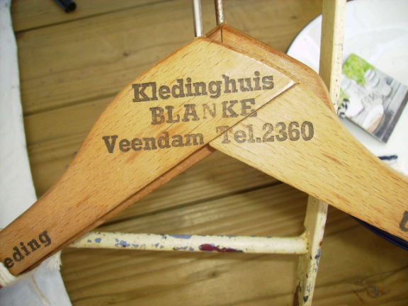 Hangers, hout, met opdruk - Afbeelding 5
