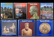 [Oudheid] 7 boeken o.a. Larousse Encyclopedia of Archaeology