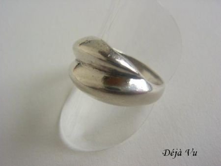 Oude sterling zilveren ring - 2